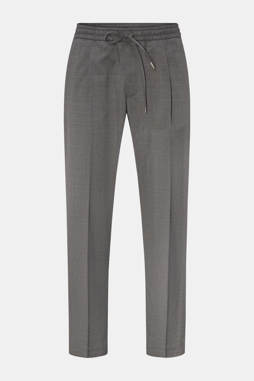 BRIGLIA 1949 Wool jogger pants 'Wimbledon' — Sand