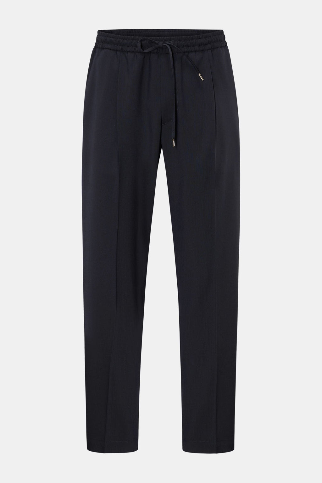 BRIGLIA 1949 Wool jogger pants 'Wimbledon' — Sand