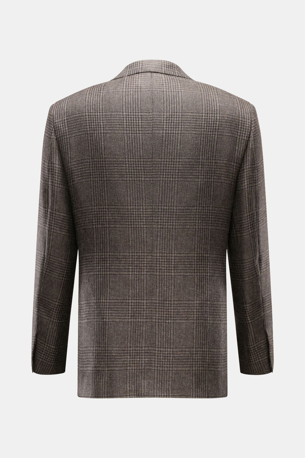 BRIONI Cashmere jacket 'New Plume' dark brown / grey-brown
