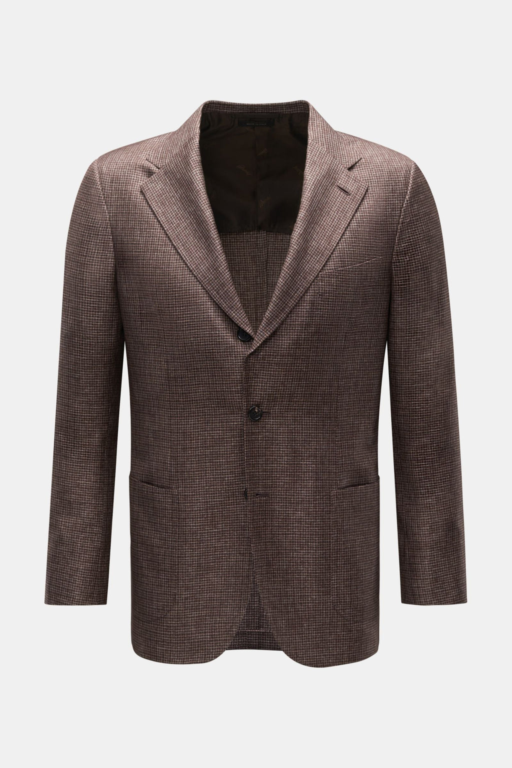 BRIONI Smart-casual jacket 'Amalfi' dark brown / grey-brown