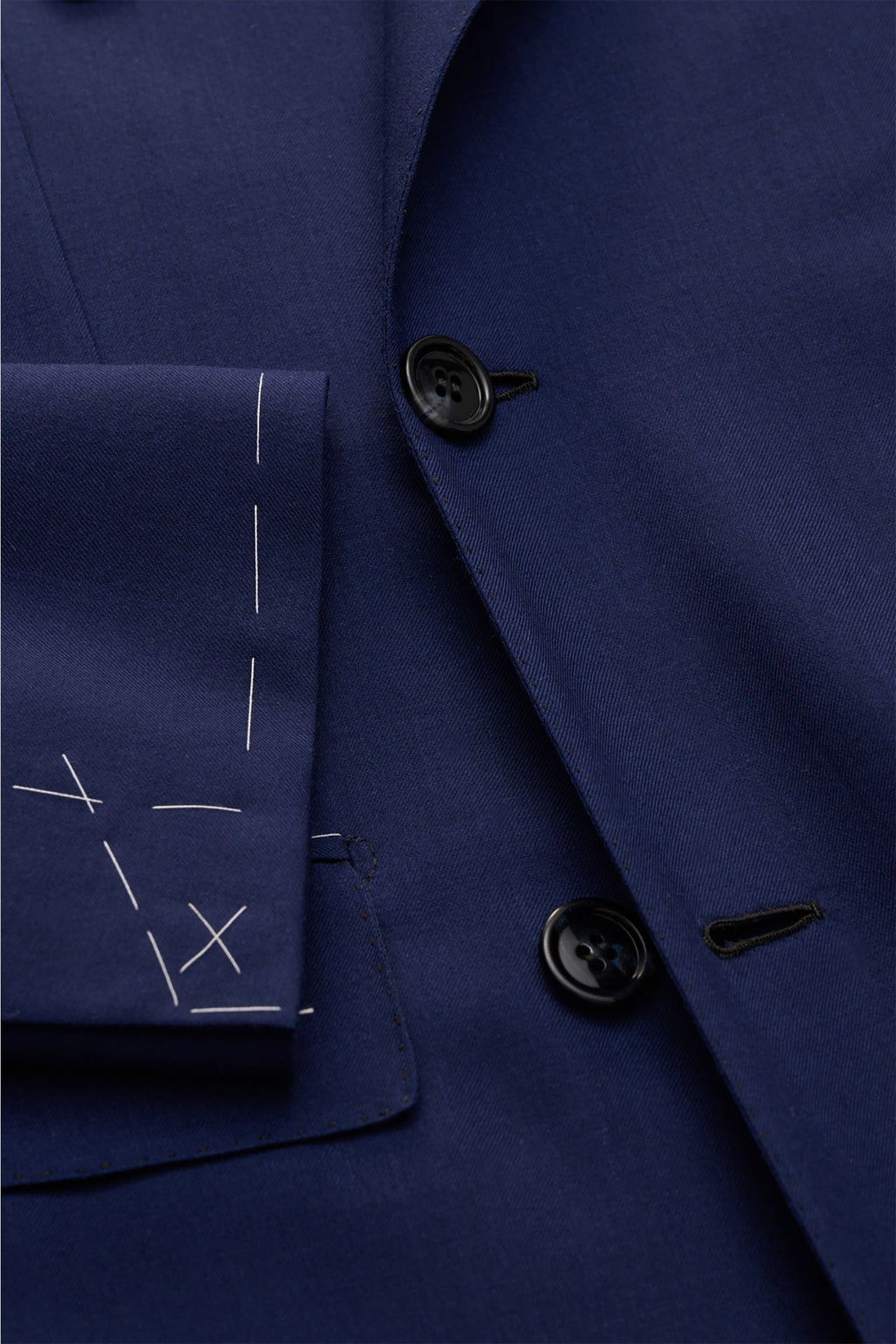 BRIONI Smart-casual jacket 'New Plume' — Dark blue melange