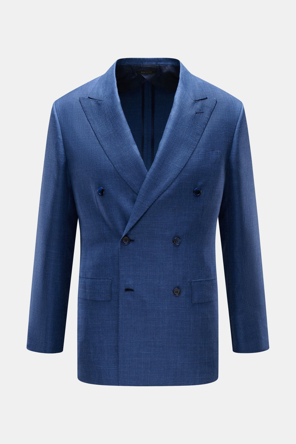 BRIONI Smart-casual jacket 'New Plume' — Dark blue melange