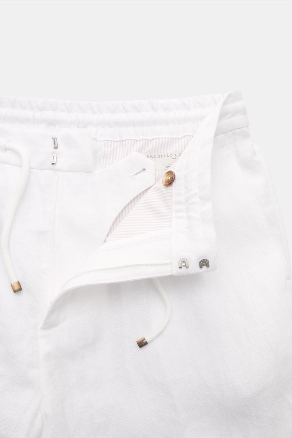 BRUNELLO CUCINELLI Linen jogger pants 'Leisure Fit'