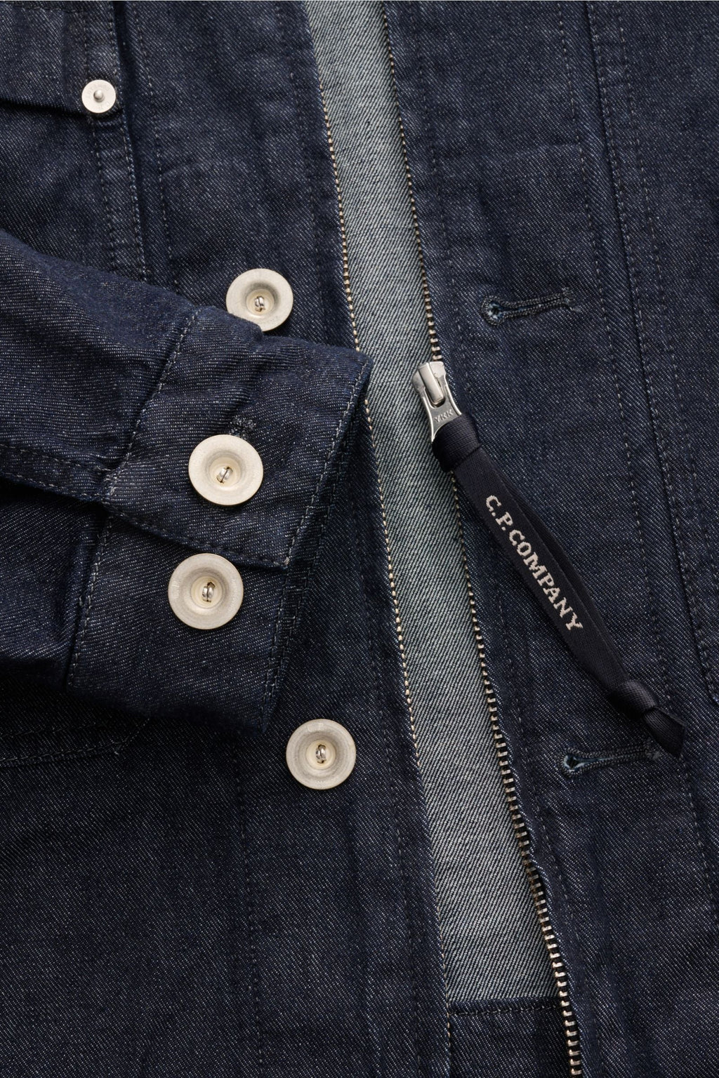 C.P. COMPANY Denim jacket — Navy