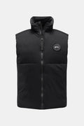 CANADA GOOSE Down gilet 'Lodge' — Black