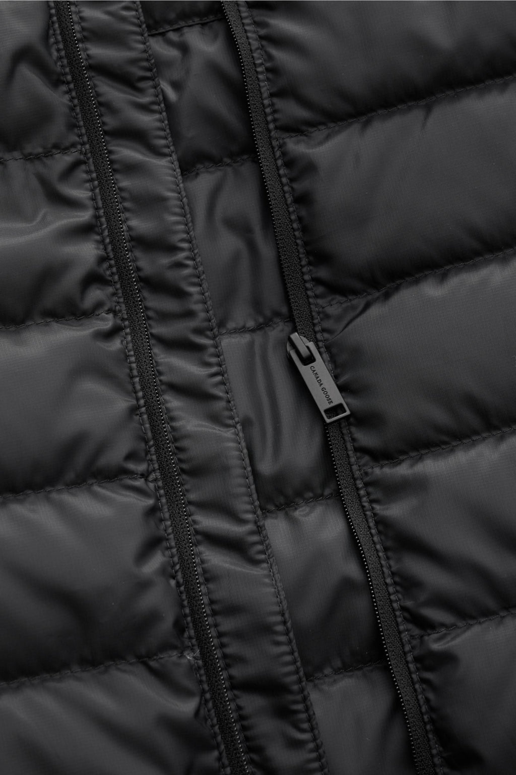CANADA GOOSE Down gilet 'Stratus Tonal' — Black