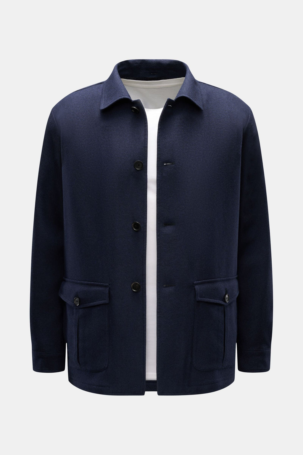 CARUSO Overshirt 'Dalila' — Navy