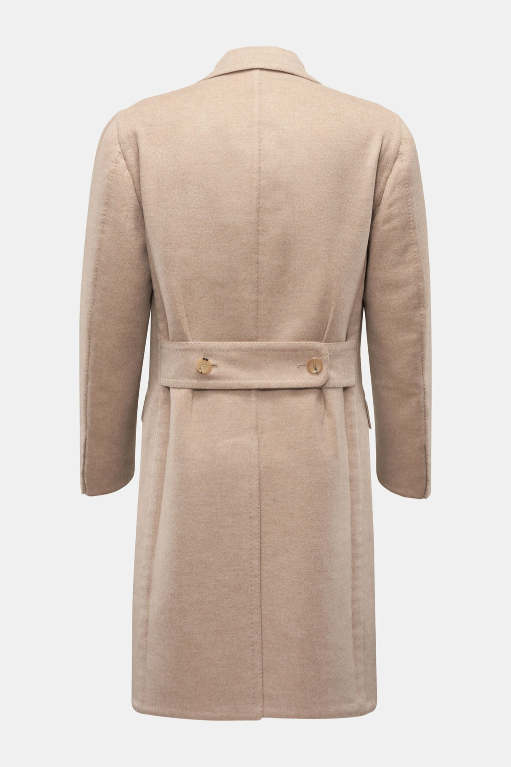 CESARE ATTOLINI Cashmere coat — Dark navy