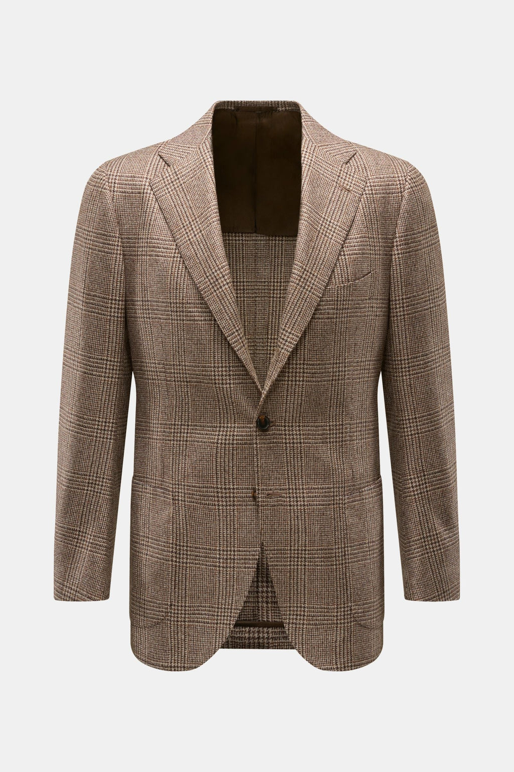CESARE ATTOLINI Cashmere smart-casual jacket — Light brown