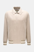 CHÉ Blouson 'Benito' — Beige mottled