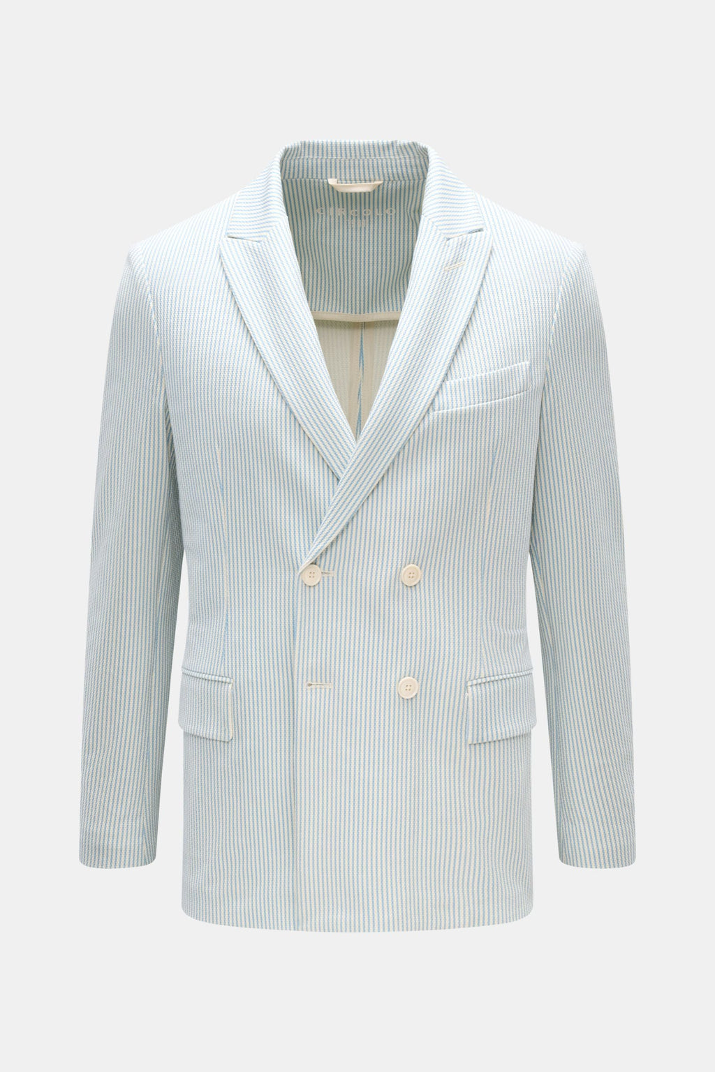 CIRCOLO 1901 Jersey jacket — Beige mottled