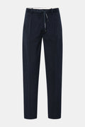 CIRCOLO 1901 Jersey jogger pants 'Premium Piquet' — Navy