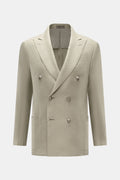 CORNELIANI Linen smart-casual jacket — Sage
