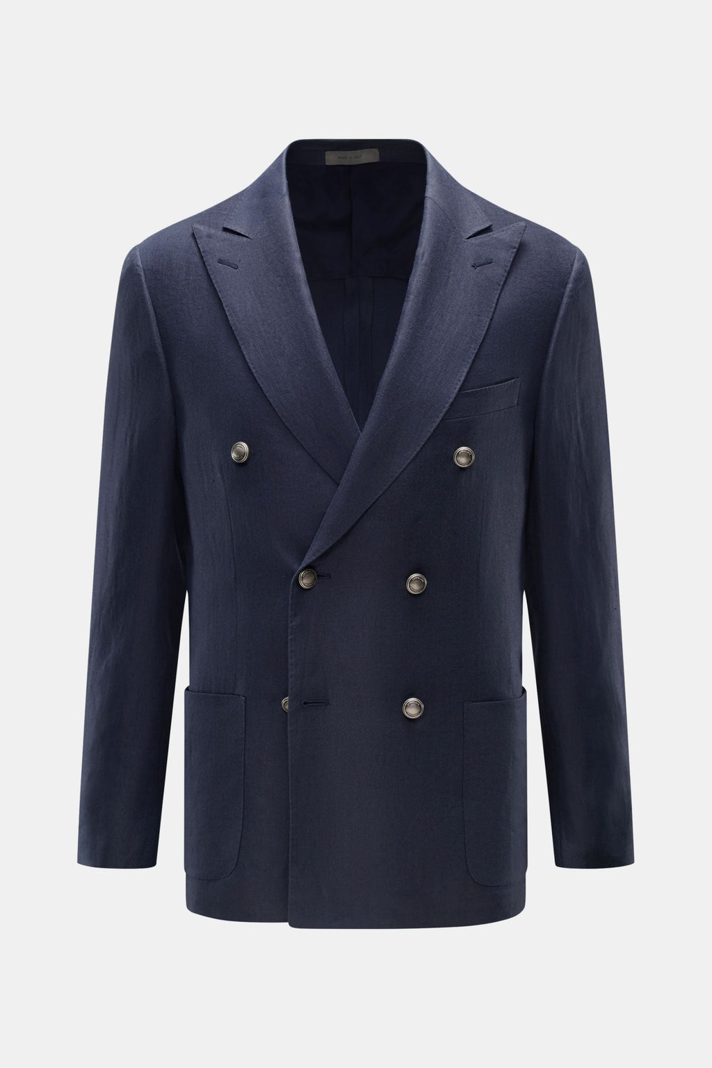 CORNELIANI Linen smart-casual jacket — Sage