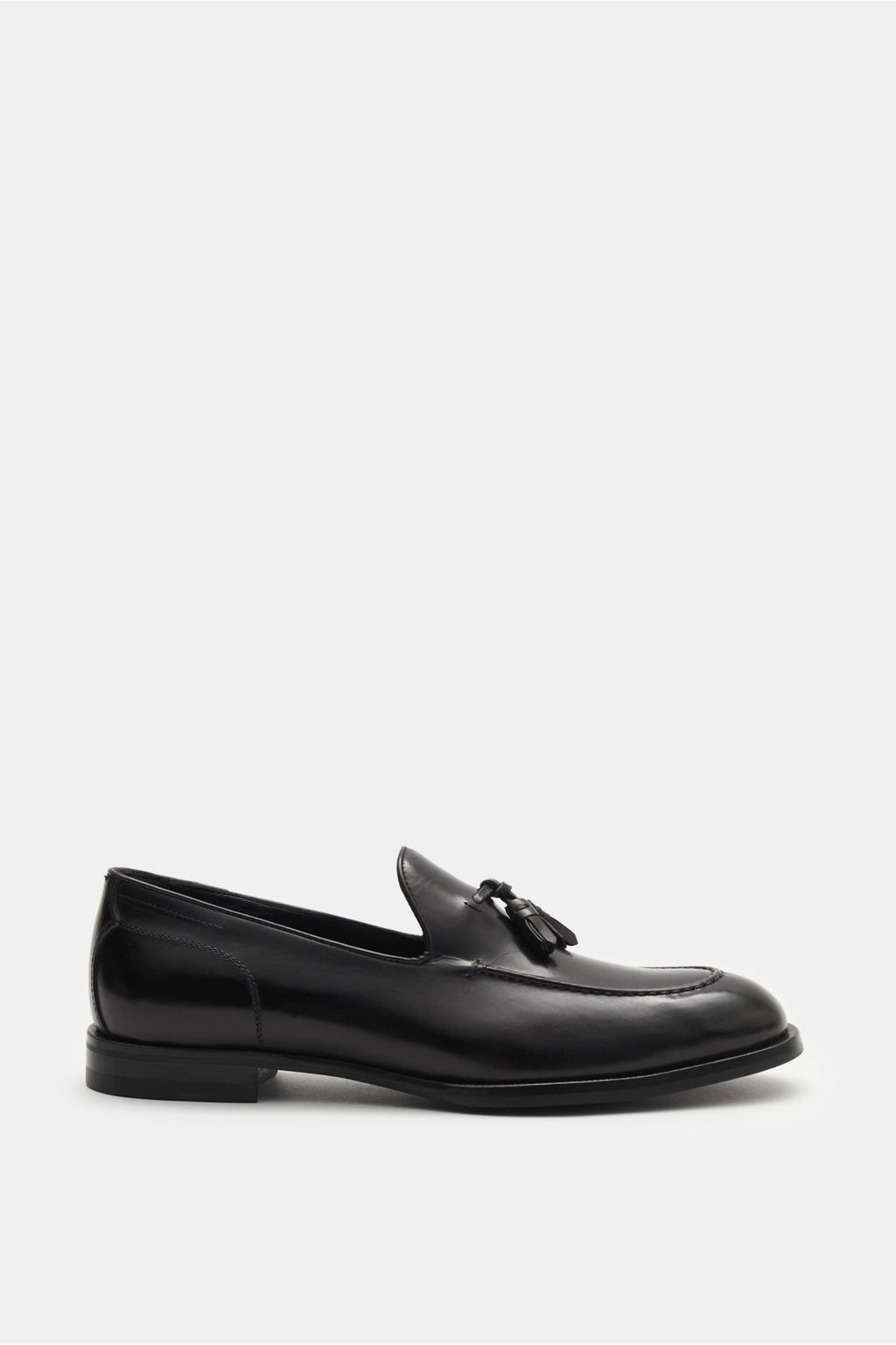 DI BIANCO Tassel loafers 'Bari' — Dark brown