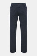 DONDUP Cotton trousers 'Gaubert' — Navy