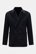 DOPPIAA Corduroy smart-casual jacket 'Aansonia' — Navy