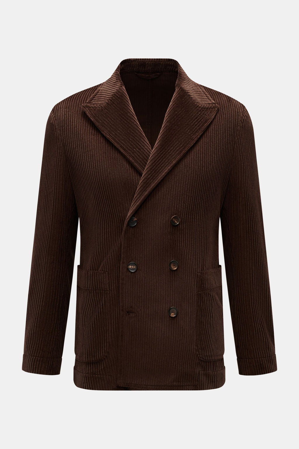 DOPPIAA Corduroy smart-casual jacket 'Aansonia' — Navy