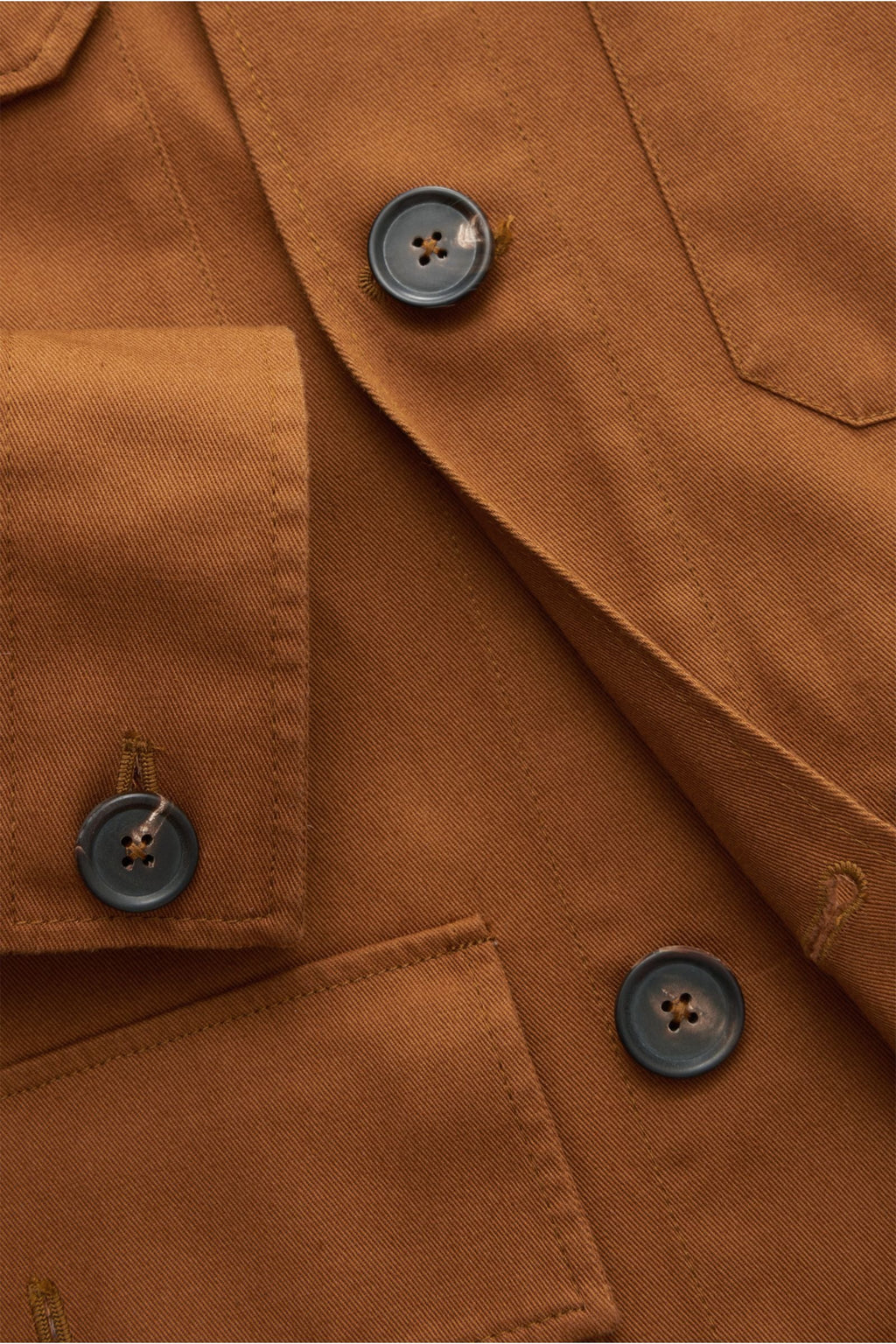 DOPPIAA Field jacket 'Aabdel' — Light brown