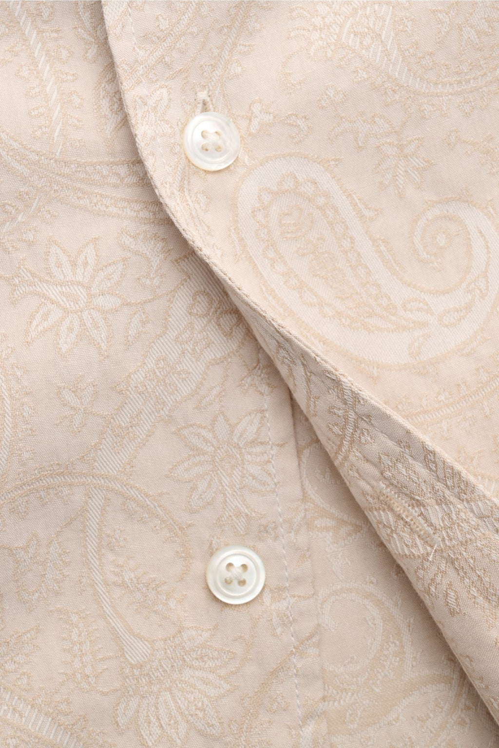 DOPPIAA Jacquard shirt 'Aannacapri' — Dark blue