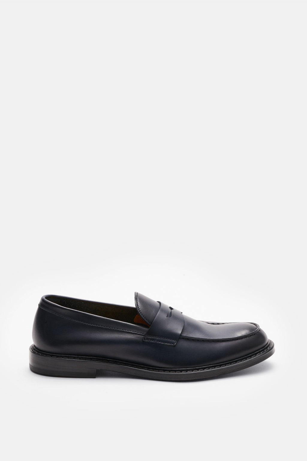 DOUCAL'S Penny loafers 'Nappato' — Dark navy'