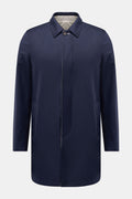 EDDY MONETTI Reversible coat 'Elia' — Navy