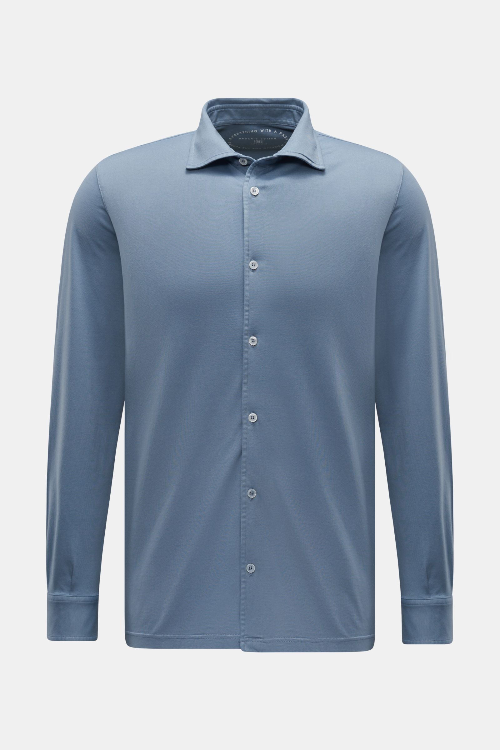 FEDELI Jersey shirt 'Jason' — Navy