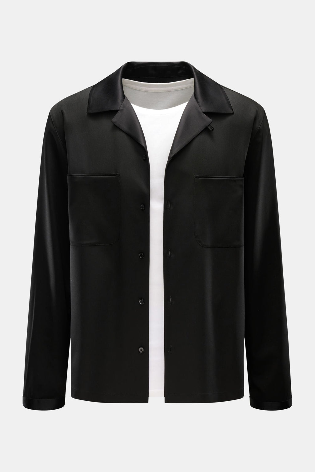 GOLDEN GOOSE Overshirt 'M's Tailored Shirt Paolo W Camp' — Black'