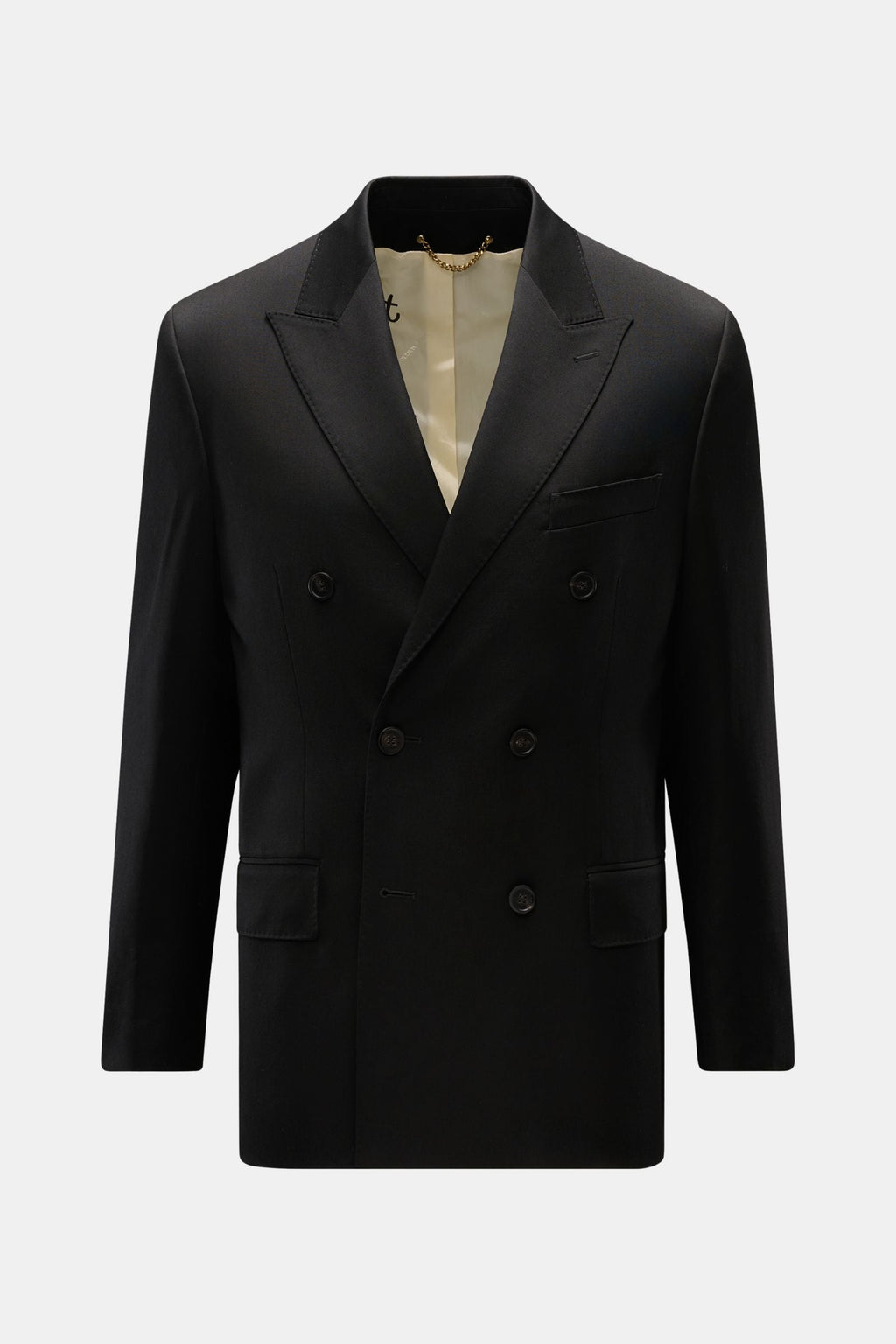 GOLDEN GOOSE Smart-casual jacket 'Dave' — Dark navy striped