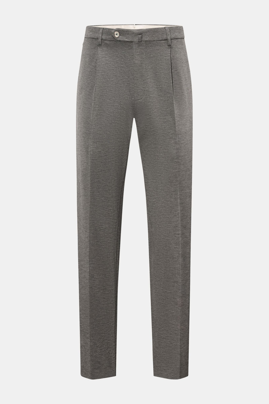 GTA Jersey trousers 'Federico' — Dark brown