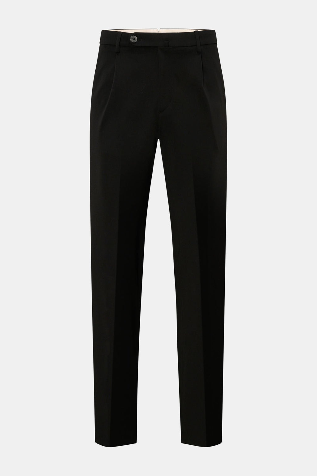 GTA Jersey trousers 'Federico' — Dark brown