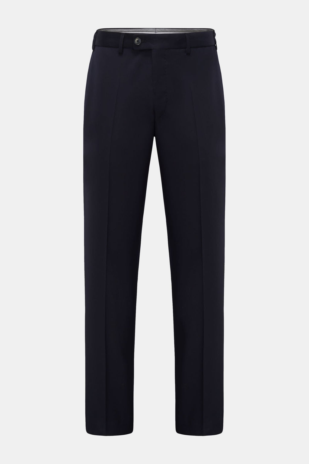 HILTL Wool trousers 'Piacenza' — Navy