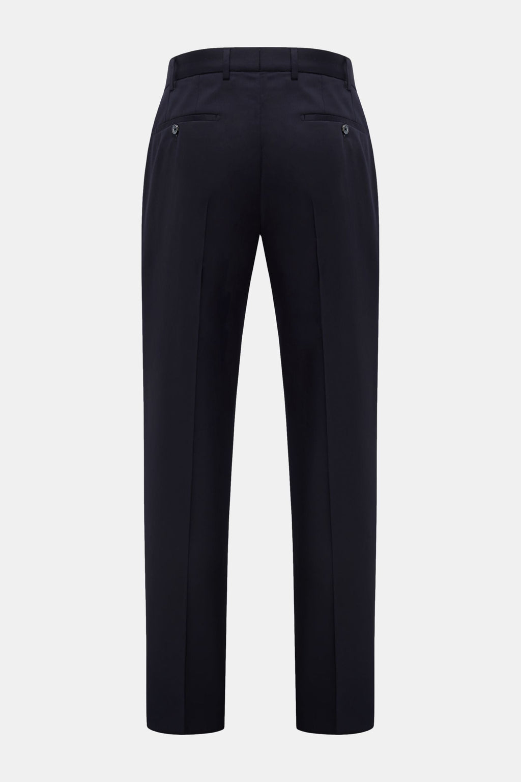 HILTL Wool trousers 'Piacenza' — Navy