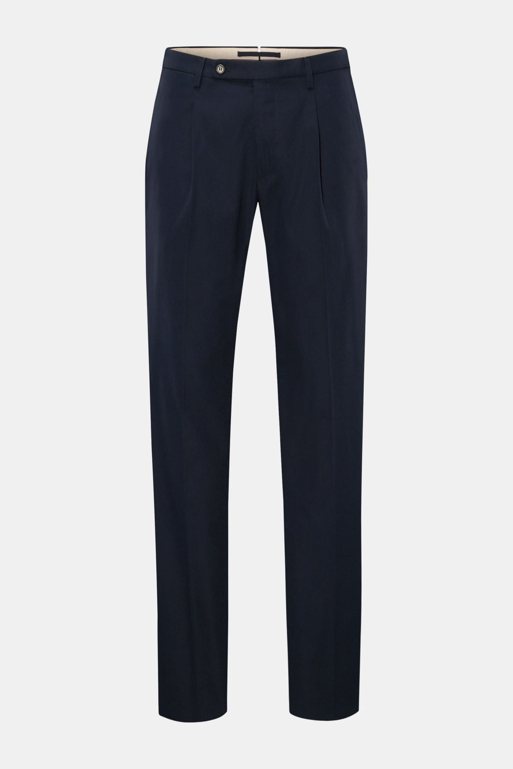 INCOTEX Cotton trousers — Grey blue