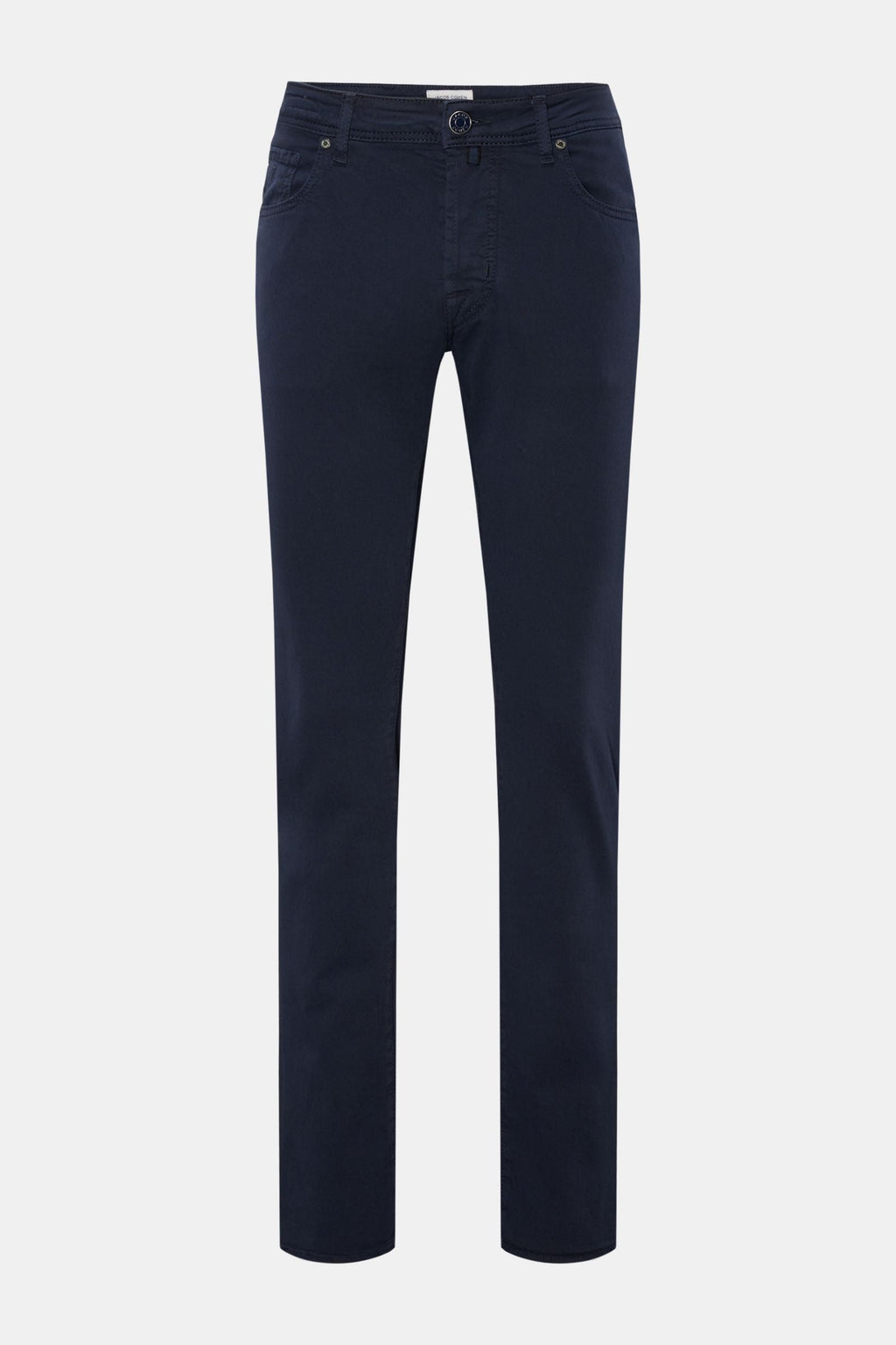 JACOB COHEN Cotton trousers 'Bard' — Navy