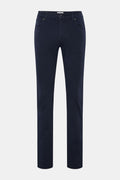 JACOB COHEN Cotton trousers 'Bard' — Navy