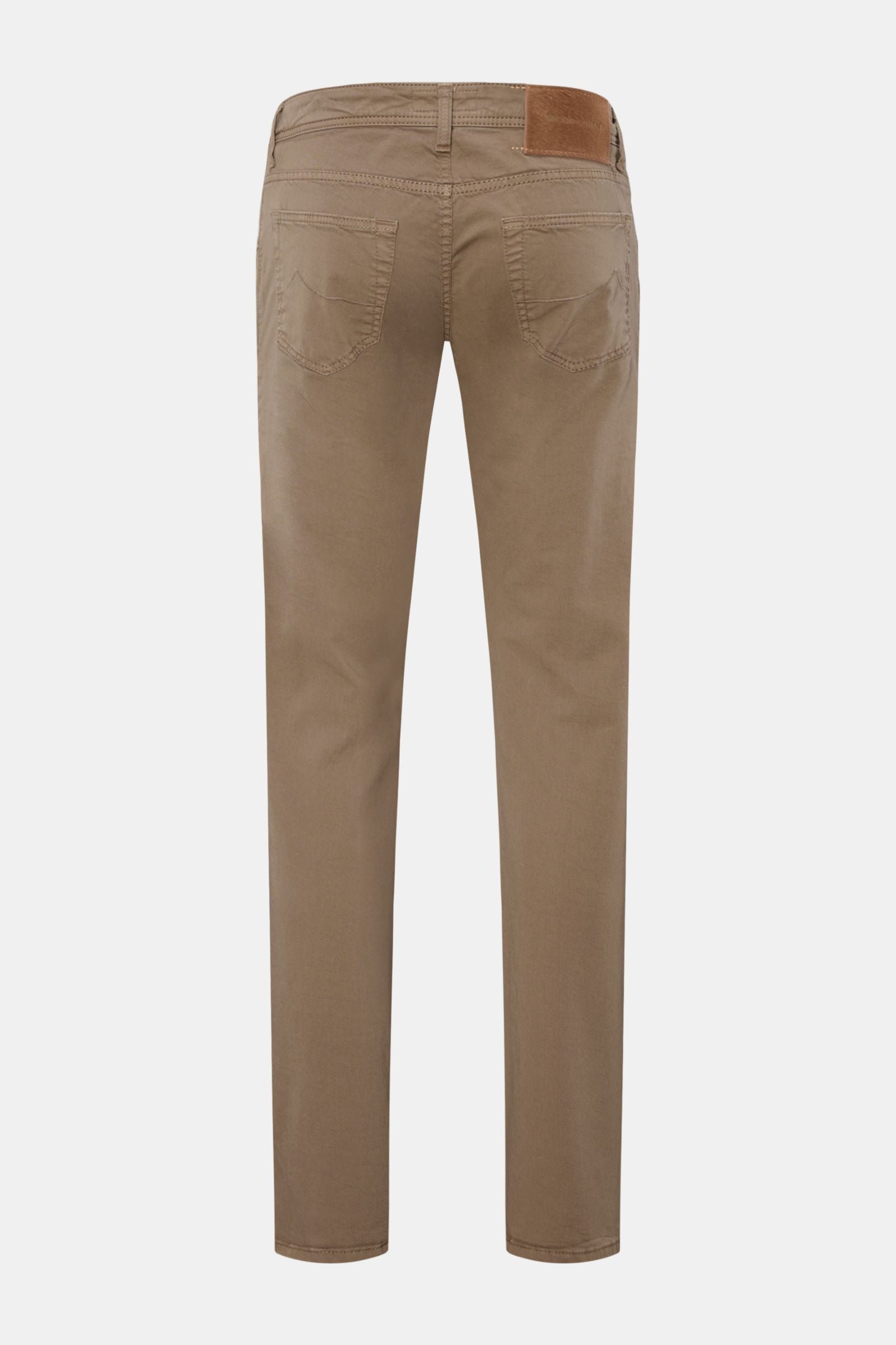JACOB COHEN Cotton trousers 'Nick' — Sand