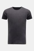 KIEFERMANN Crew neck T-shirt 'Lio' — Dark grey