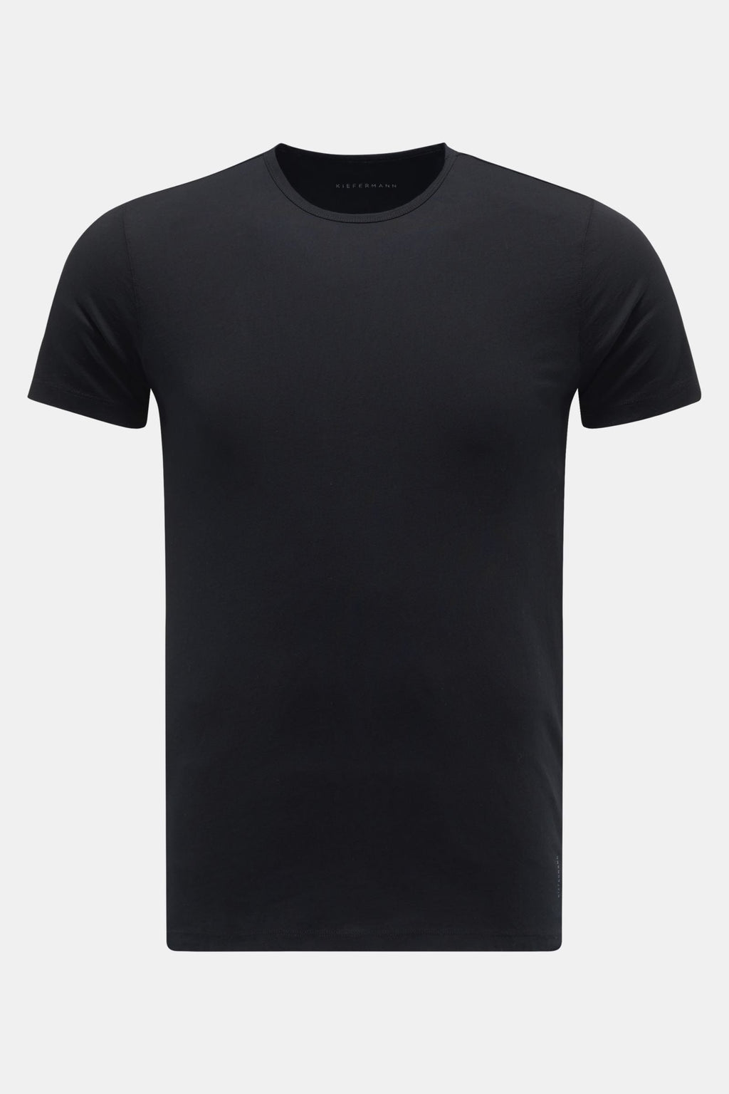 KIEFERMANN Crew neck T-shirt 'Lio' — Dark grey