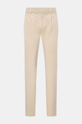 KIEFERMANN Jersey trousers 'Hunfrid' — Sand