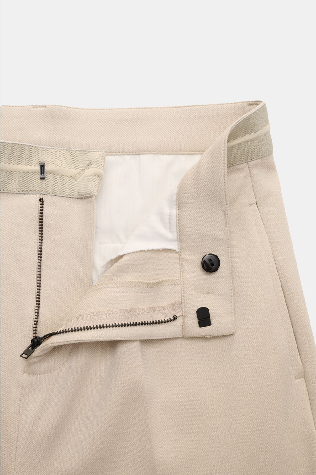 KIEFERMANN Jersey trousers 'Hunfrid' — Sand