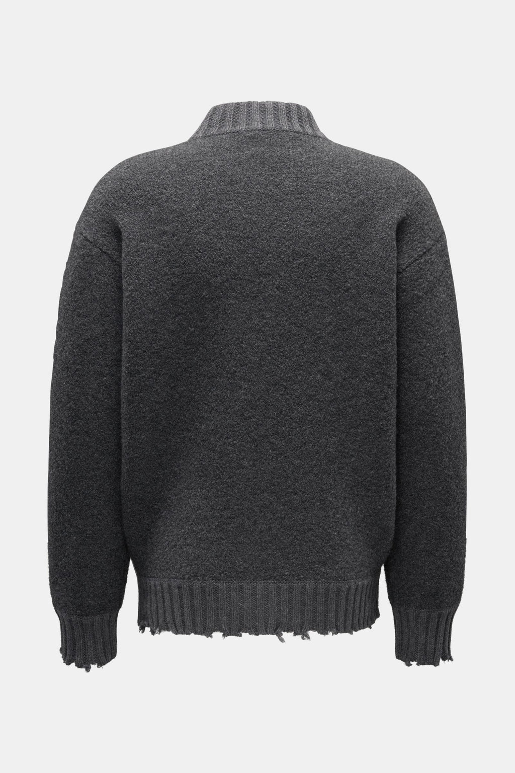 LANEUS Knit blouson 'Bouclé Bomber'