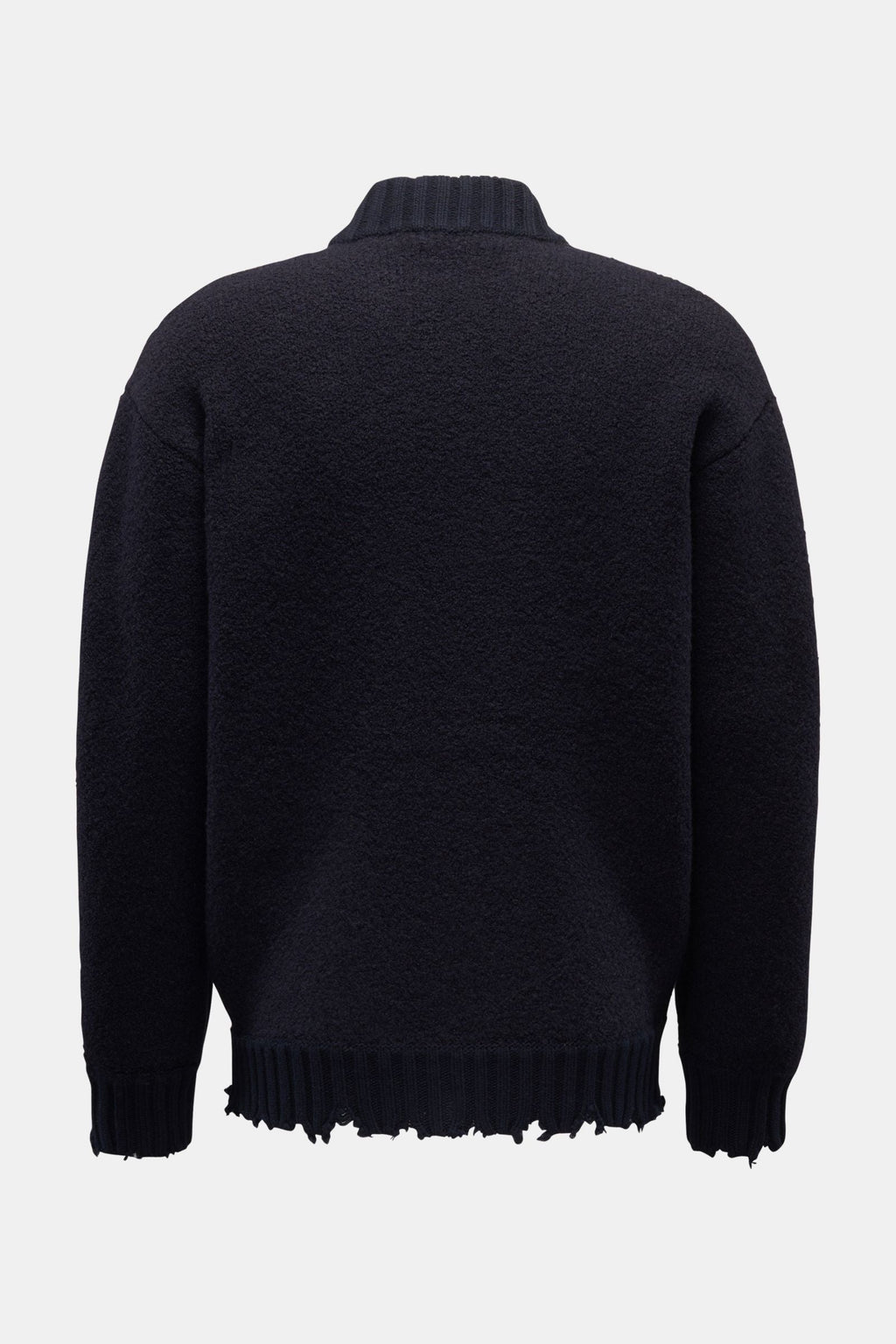 LANEUS Knit blouson 'Bouclé Bomber'