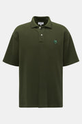 MAISON KITSUNÉ Polo shirt 'Bold Fox' — Dark green