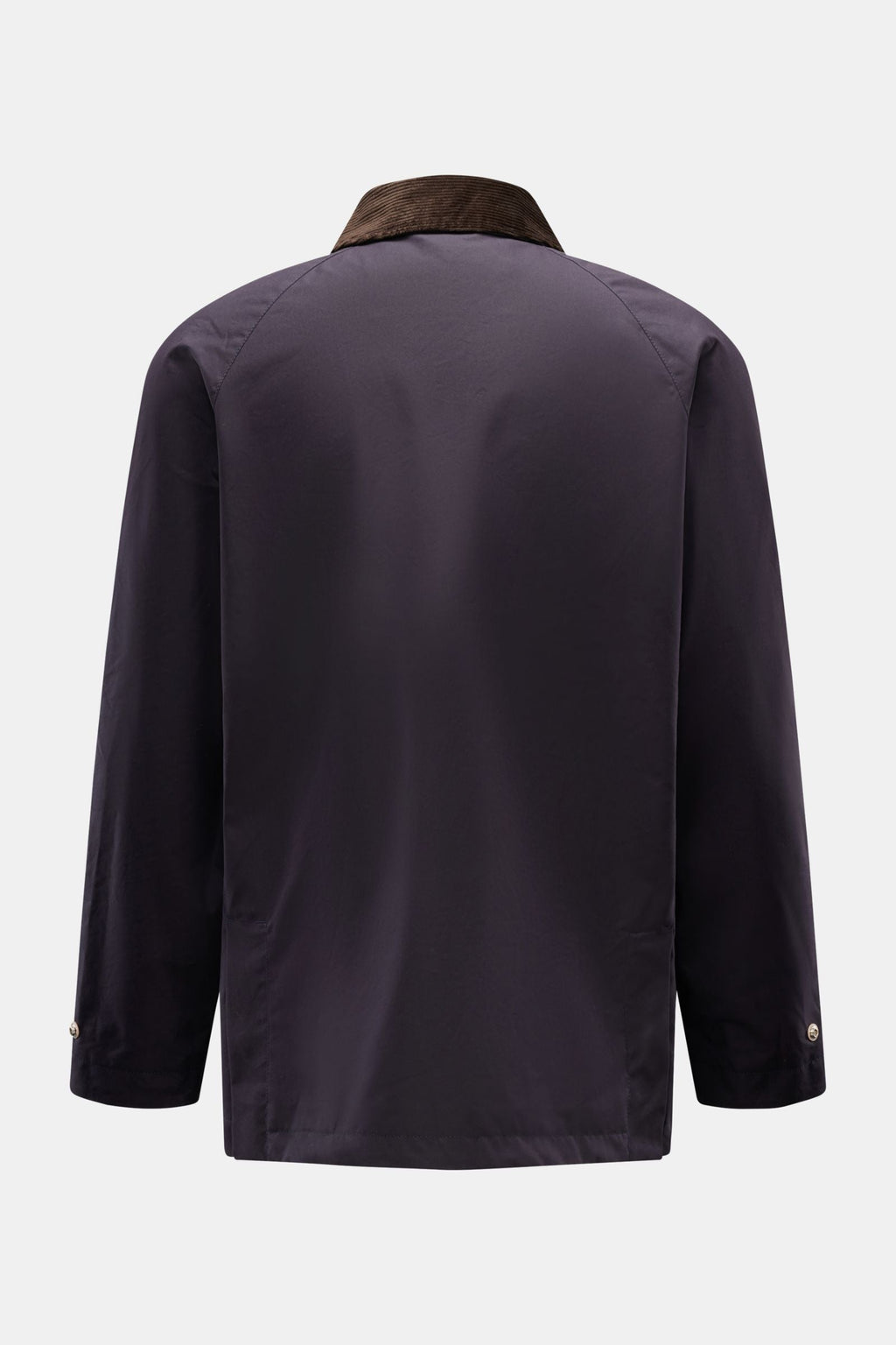 MANIFATTURA CECCARELLI Waxed jacket 'Raincaban' — Navy