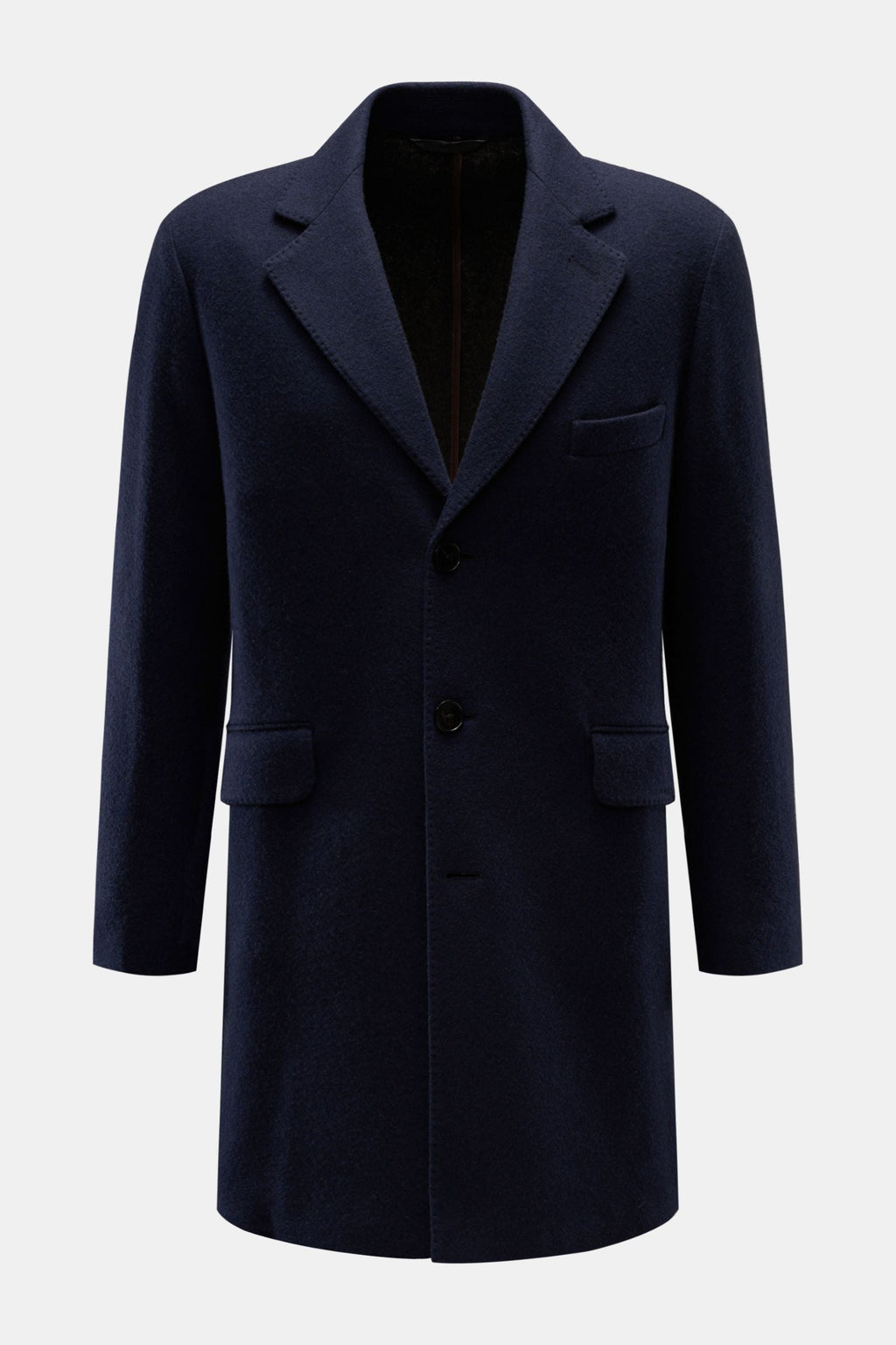 MANZONI 24 Short coat — Navy