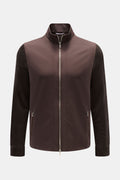 MARCO PESCAROLO Jacket 'Key' — Dark brown