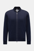 MARCO PESCAROLO Jersey blouson 'Franky' — Navy