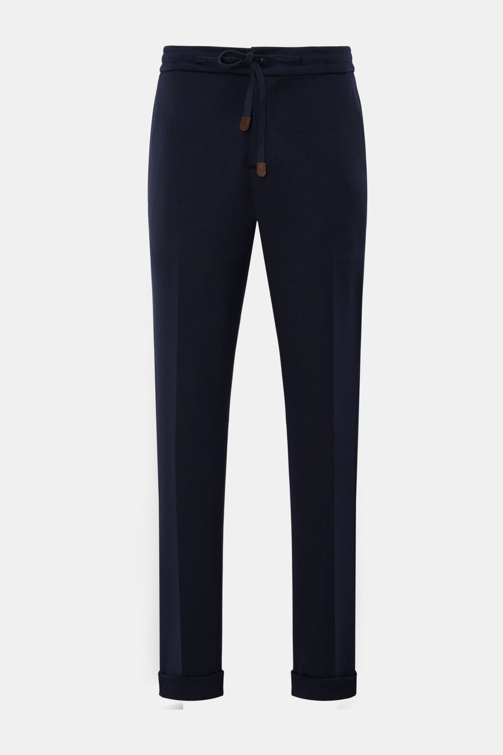 MARCO PESCAROLO Jogger pants 'Caracciolo' — Dark brown