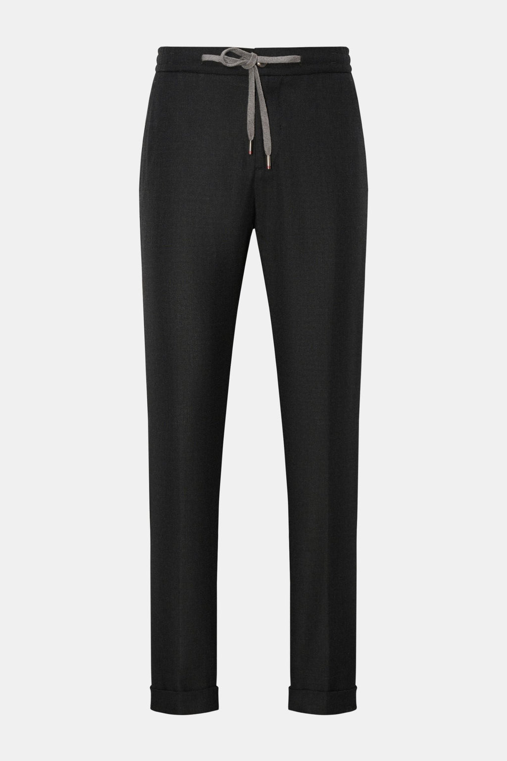 MARCO PESCAROLO Wool jogger pants 'Caracciolo' — Anthracite